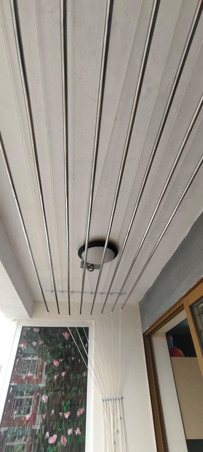 Balcony cloth hanger installation Chennai
